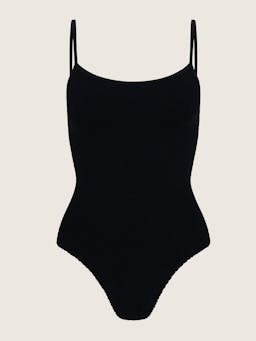 Black Petra swimsuit Swimsuit Hunza G    - Collagerie