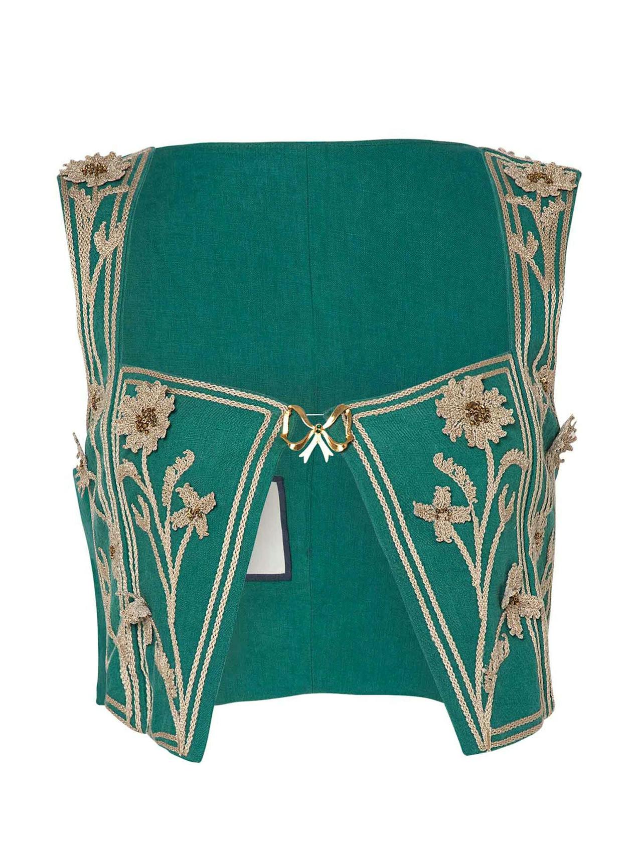 Coralina Esmeralda corset
