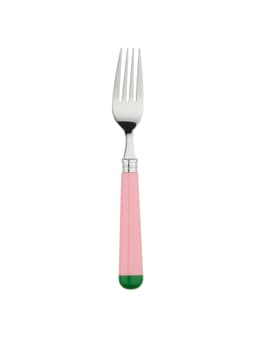 Pink and green cutlery (16-piece set)  In The Roundhouse    - Collagerie