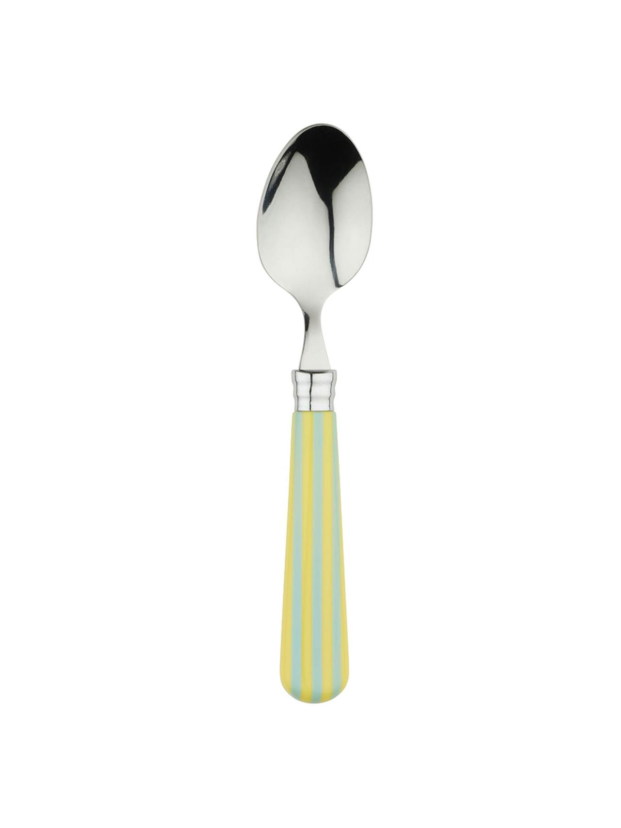 Lemon and blue stripe cutlery set  In The Roundhouse    - Collagerie