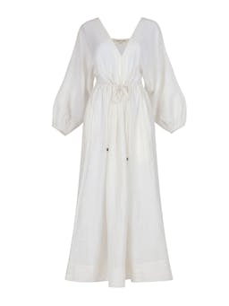 Dana panna linen dress Dresses Mondo Corsini    - Collagerie