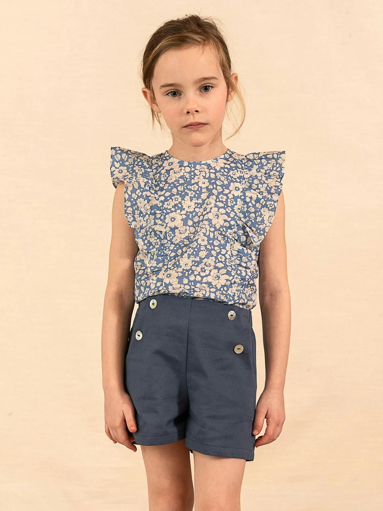 Alice top betsy boo blue liberty Child Clothing Amaia    - Collagerie