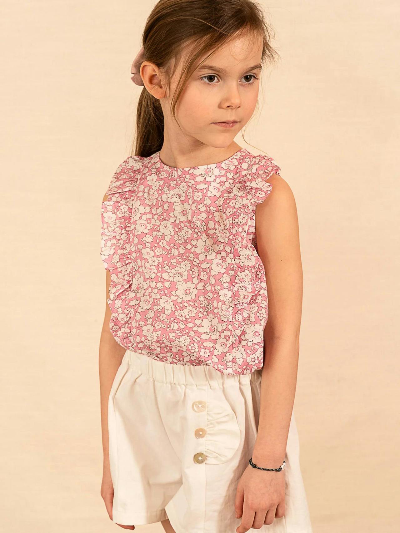 Alice top Betsy boo pink liberty Child Clothing Amaia    - Collagerie