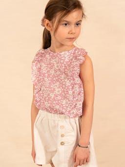 Alice top Betsy boo pink liberty Child Clothing Amaia    - Collagerie