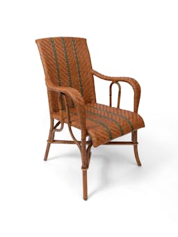 Emerson outdoor armchair Rattan Sharland England    - Collagerie