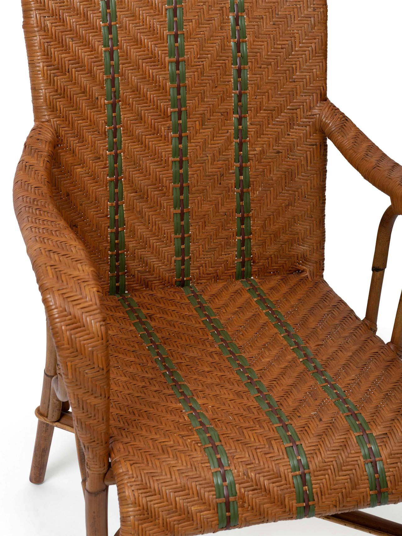 Emerson outdoor armchair Rattan Sharland England    - Collagerie