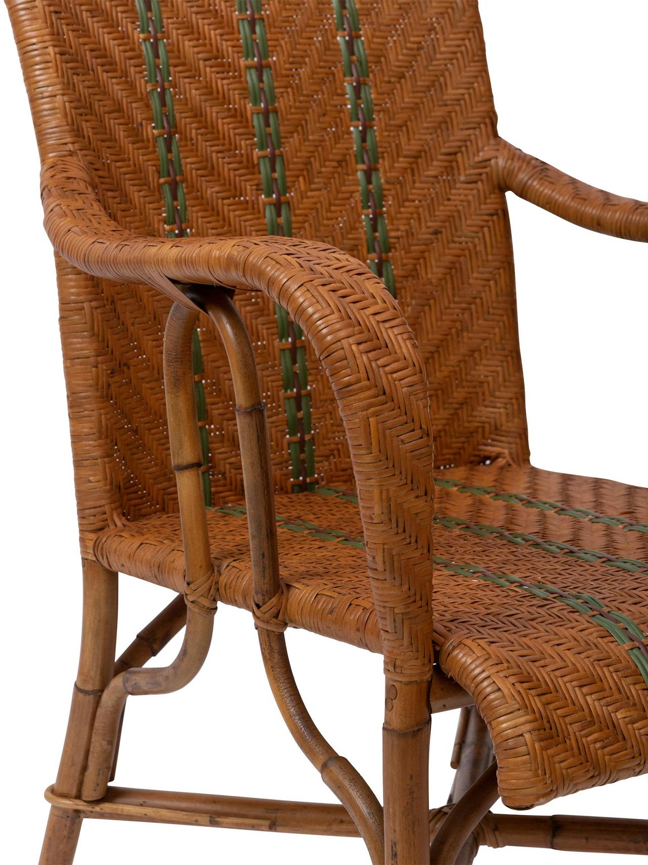 Emerson outdoor armchair Rattan Sharland England    - Collagerie