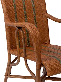 Emerson outdoor armchair Rattan Sharland England    - Collagerie