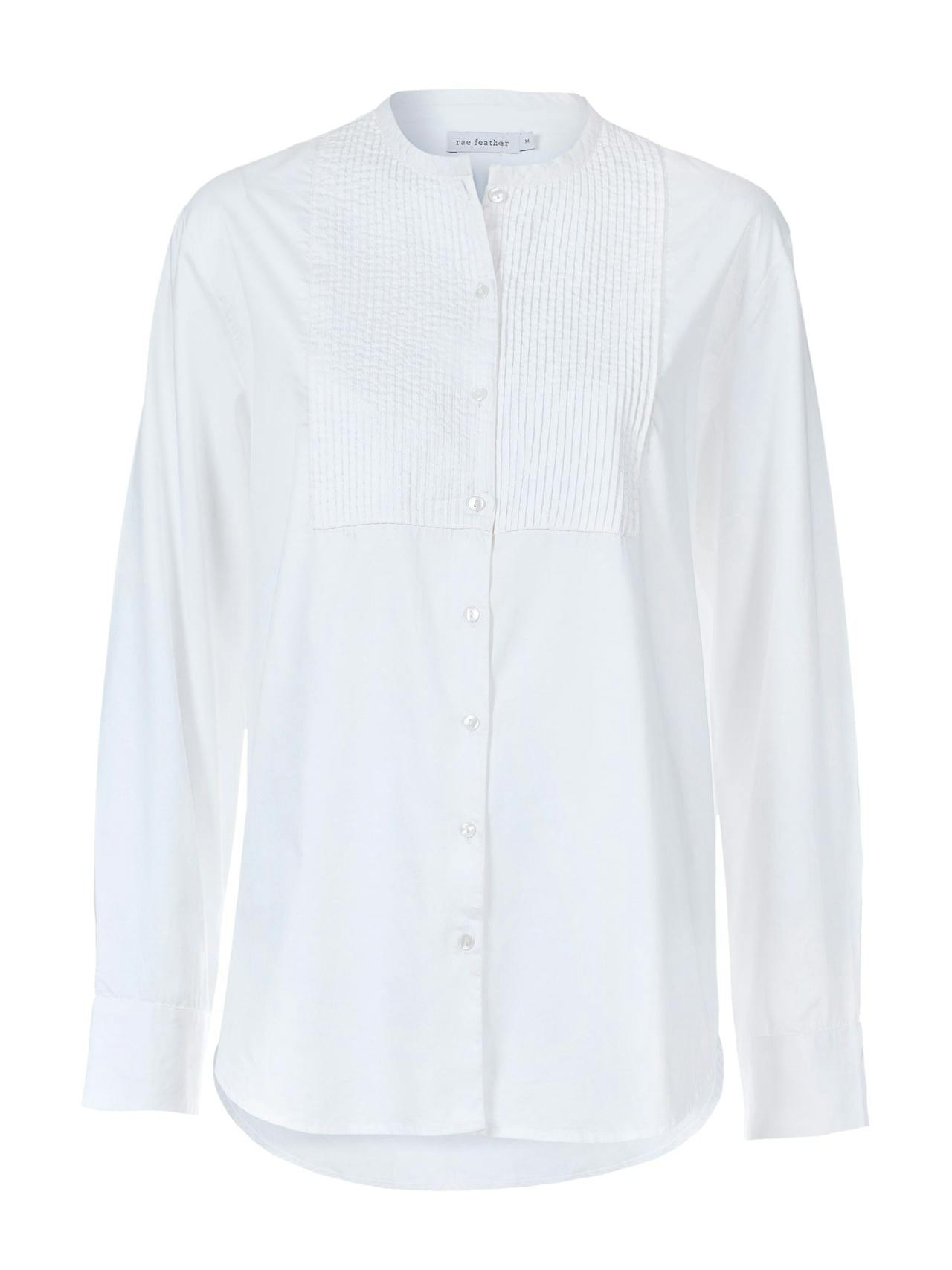 White cotton twill Dinner shirt