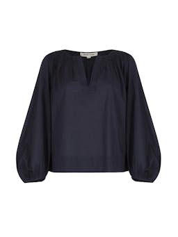 Elizabeth midnight cotton blouse Blouse Mondo Corsini    - Collagerie