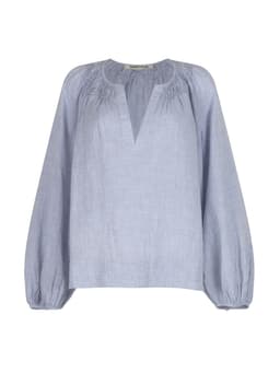 Elizabeth sky linen blouse Blouse Mondo Corsini    - Collagerie