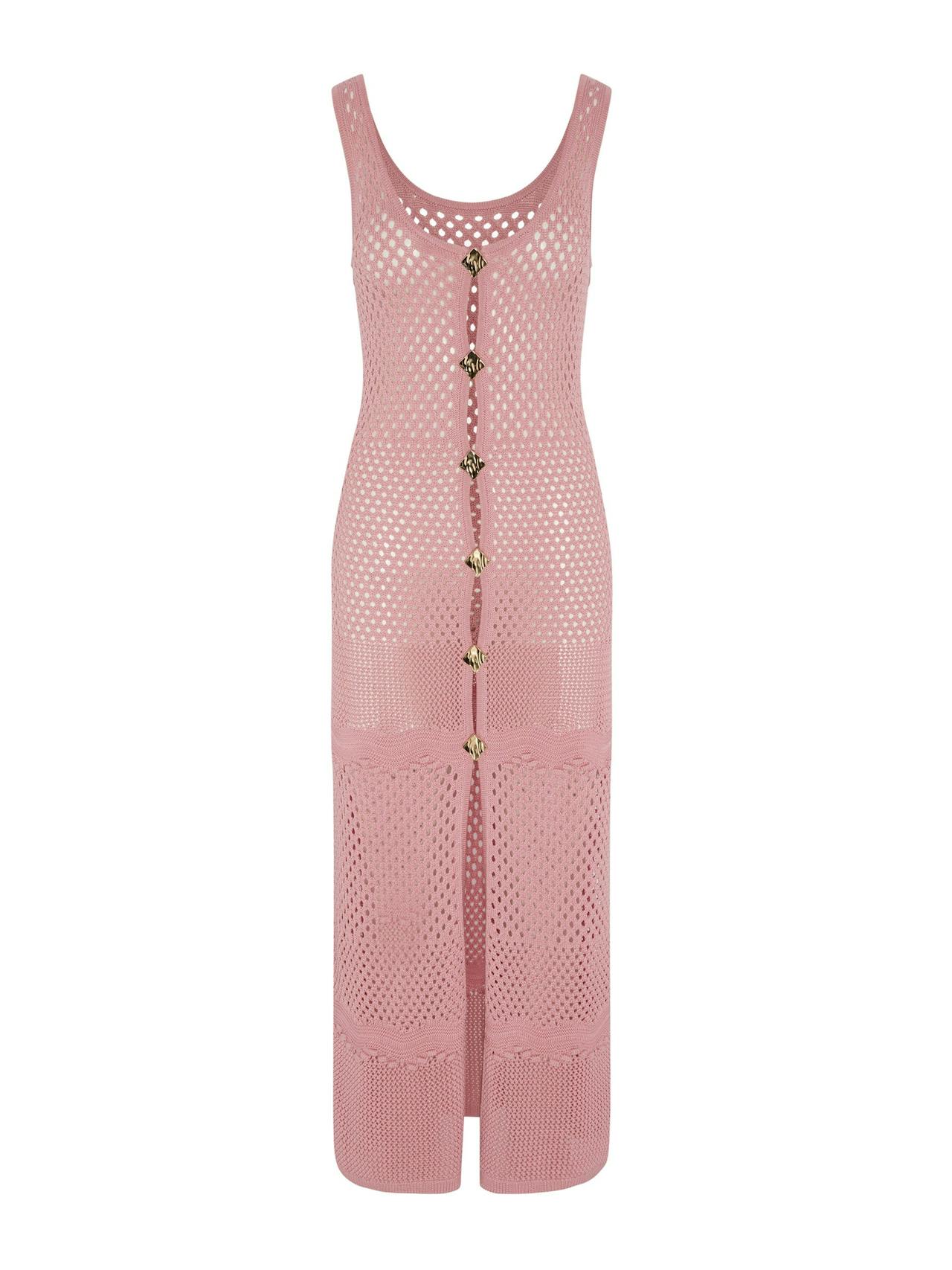 Mara knitted dress in chateau rose harrods exclusive