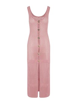 Mara knitted dress in chateau rose harrods exclusive DRESSES Evarae    - Collagerie