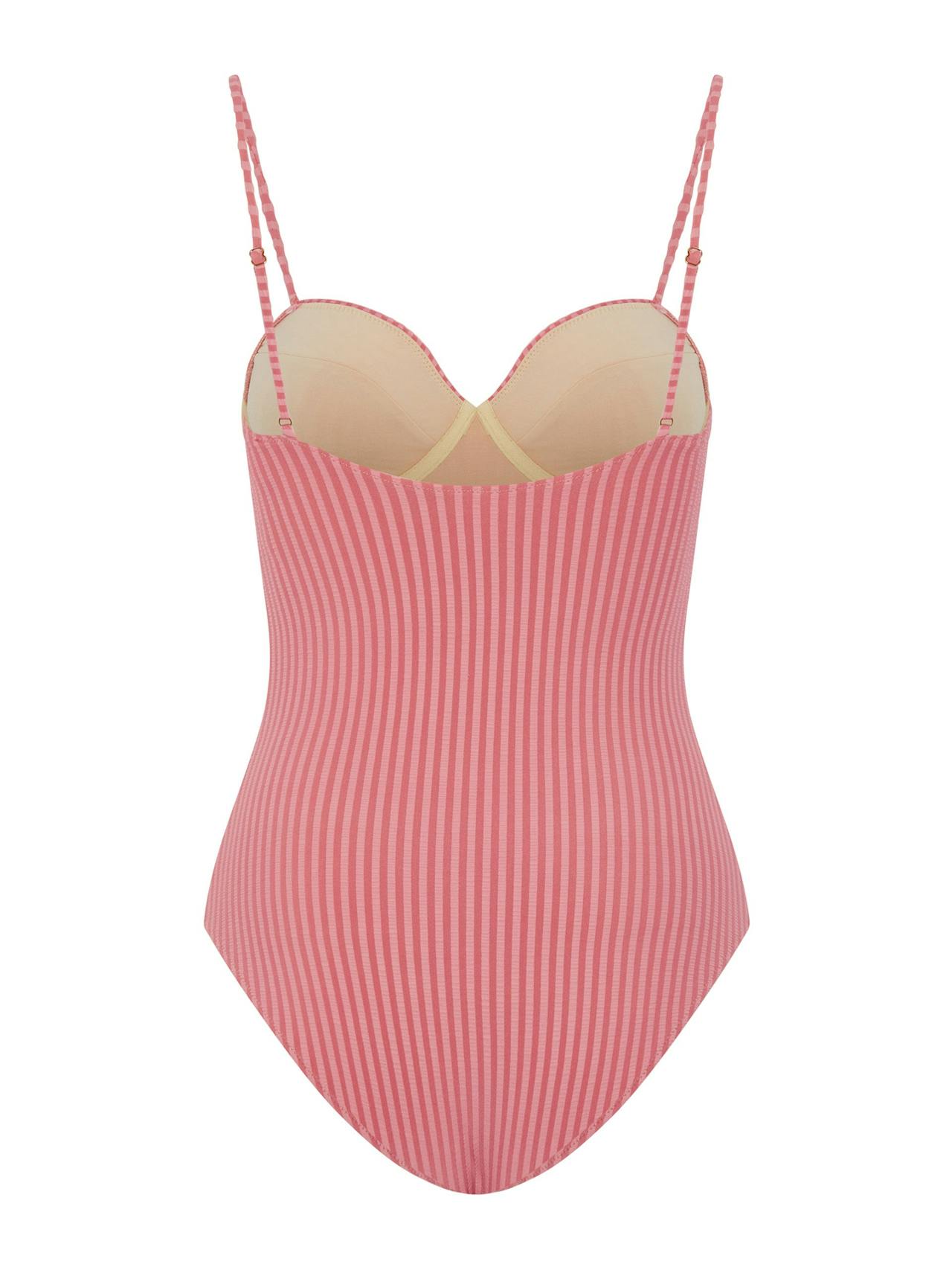 Quinn one piece in chateau rose texture ONE PIECES Evarae    - Collagerie