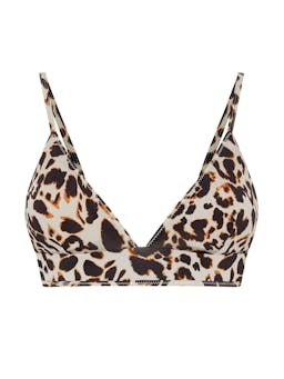 Sabine bikini top in milo leopard BIKINI TOPS Evarae    - Collagerie