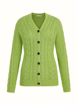 Elmer knit cardigan in green Knitwear Emilia Wickstead    - Collagerie