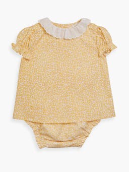 Yellow minifloral elodie baby set Baby Clothing Amaia    - Collagerie