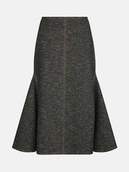 Black and brown Queenie denim skirt  Emilia Wickstead    - Collagerie