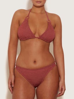 Metallic rosewood Eva bikini Bikini Hunza G    - Collagerie