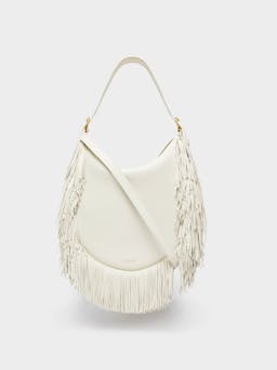 Cream flap fiesta shoulder bag BAGS J&M Davidson    - Collagerie