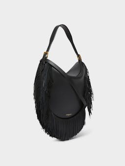 Black flap fiesta shoulder bag Bags J&M Davidson    - Collagerie