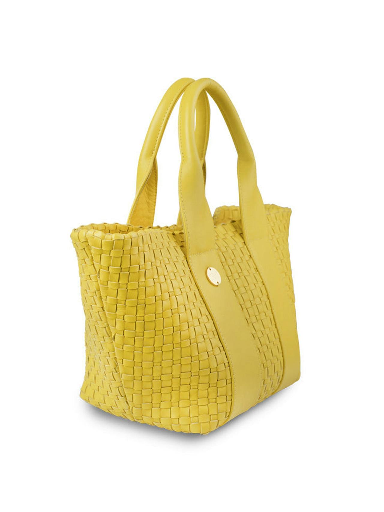 Yellow Gili tote bag  STELAR    - Collagerie