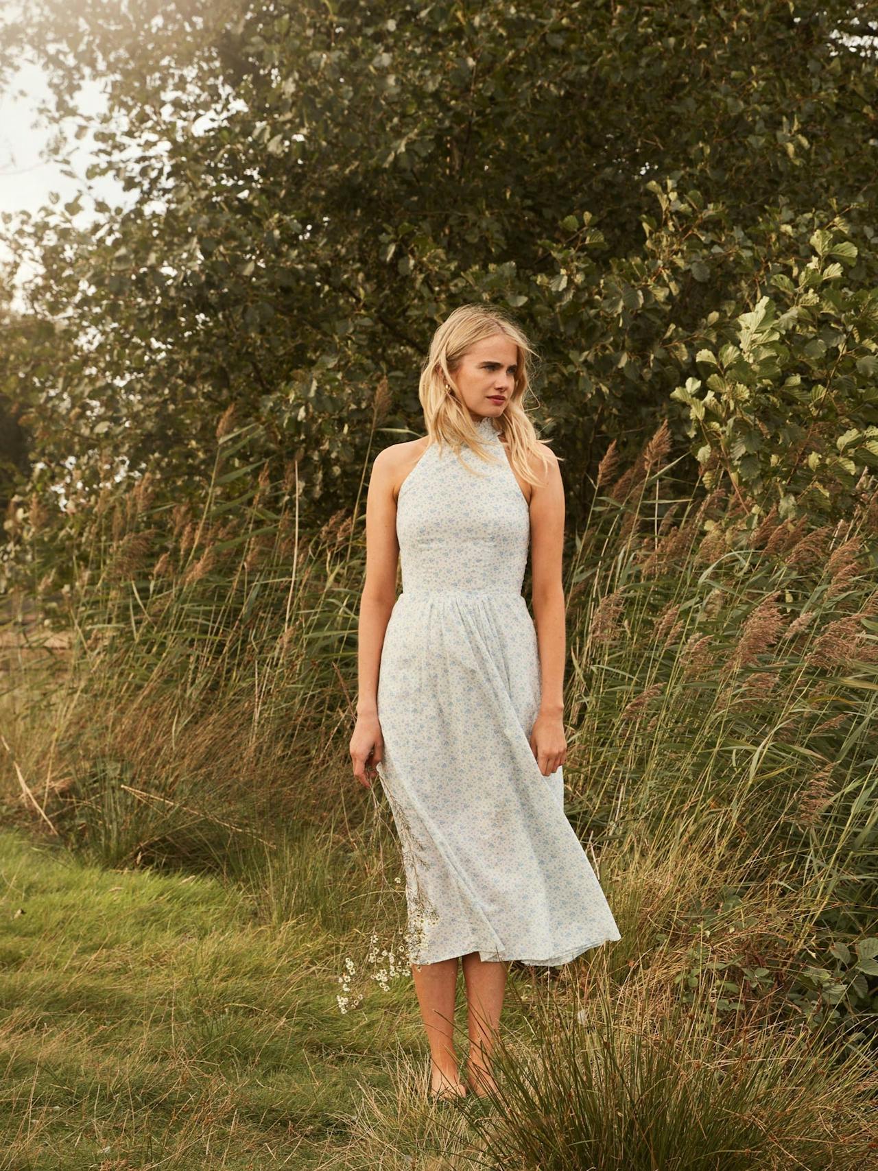 Ginny dress in Lucky Blue Dress ST. CLAIR    - Collagerie