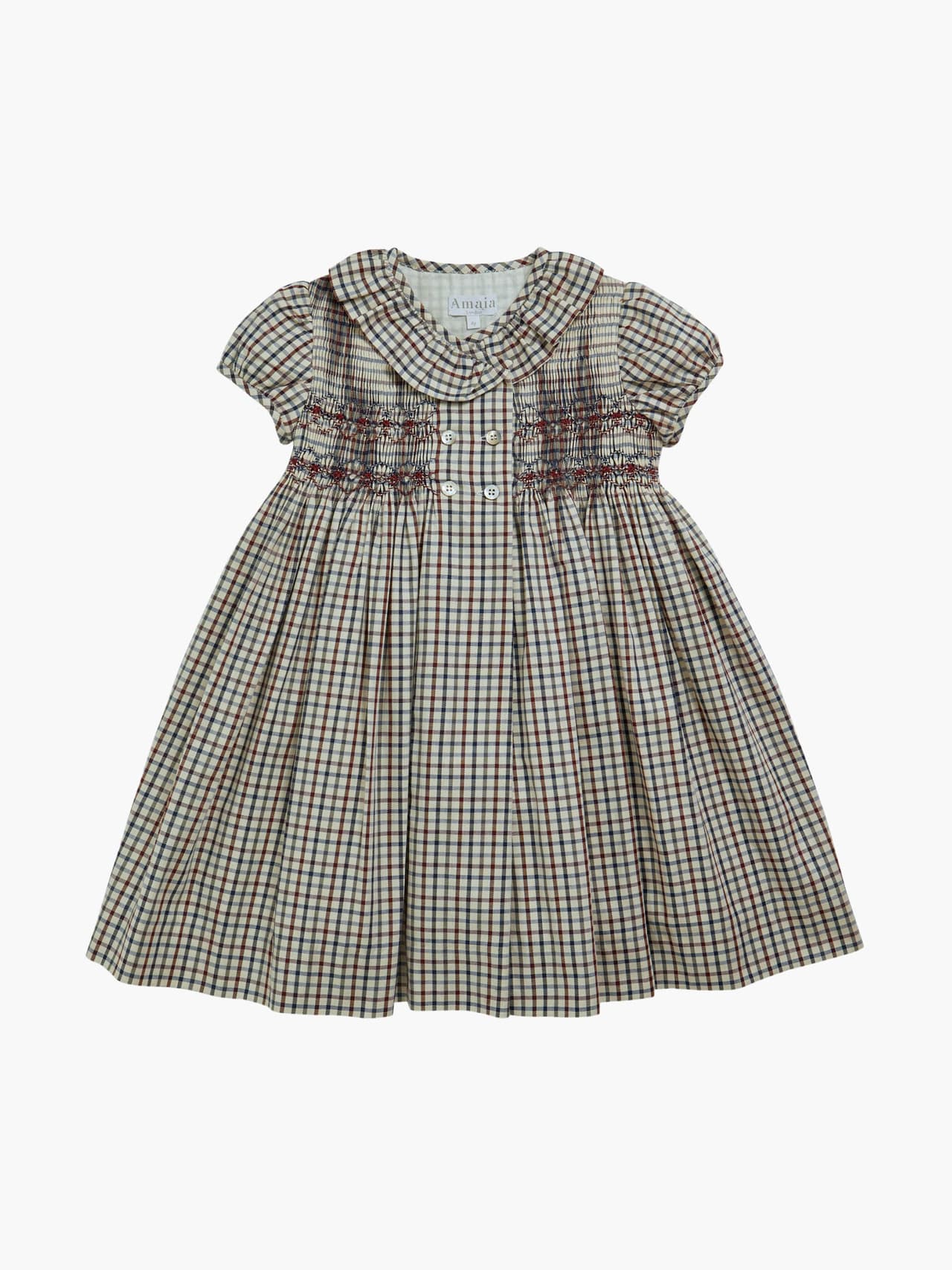 Multicoloured check Gooseberry dress