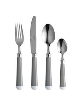 Grey and white cutlery set  In the Roundhouse    - Collagerie