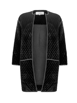 Noir quilted evening jacket Jackets Mondo Corsini    - Collagerie