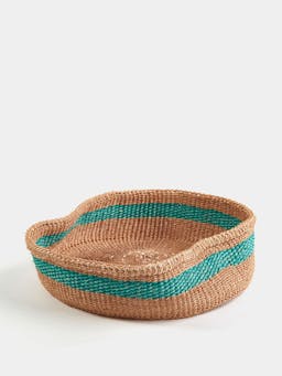 Sisal bread basket in blush 1 Basket Hadeda    - Collagerie