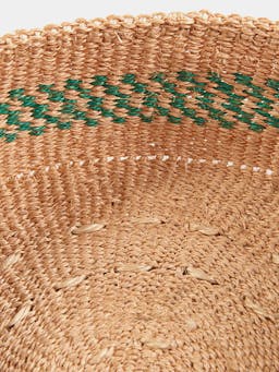 Sisal bread basket in earth 3 Basket Hadeda    - Collagerie