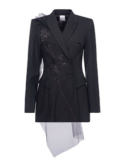 Atlas jacket black embellished tailoring Coats & Jackets Huishan Zhang    - Collagerie