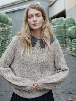 Mist wool Wyre jumper Clothing Herd    - Collagerie