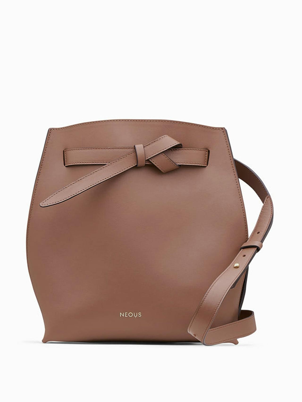 Dark taupe Himalia crossbody bag