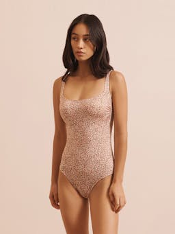 Cassandra one piece in ditsy rose ONE PIECES Evarae    - Collagerie