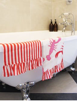 Lobster hand towels (set of 2) Teatowels Amuse La Bouche    - Collagerie