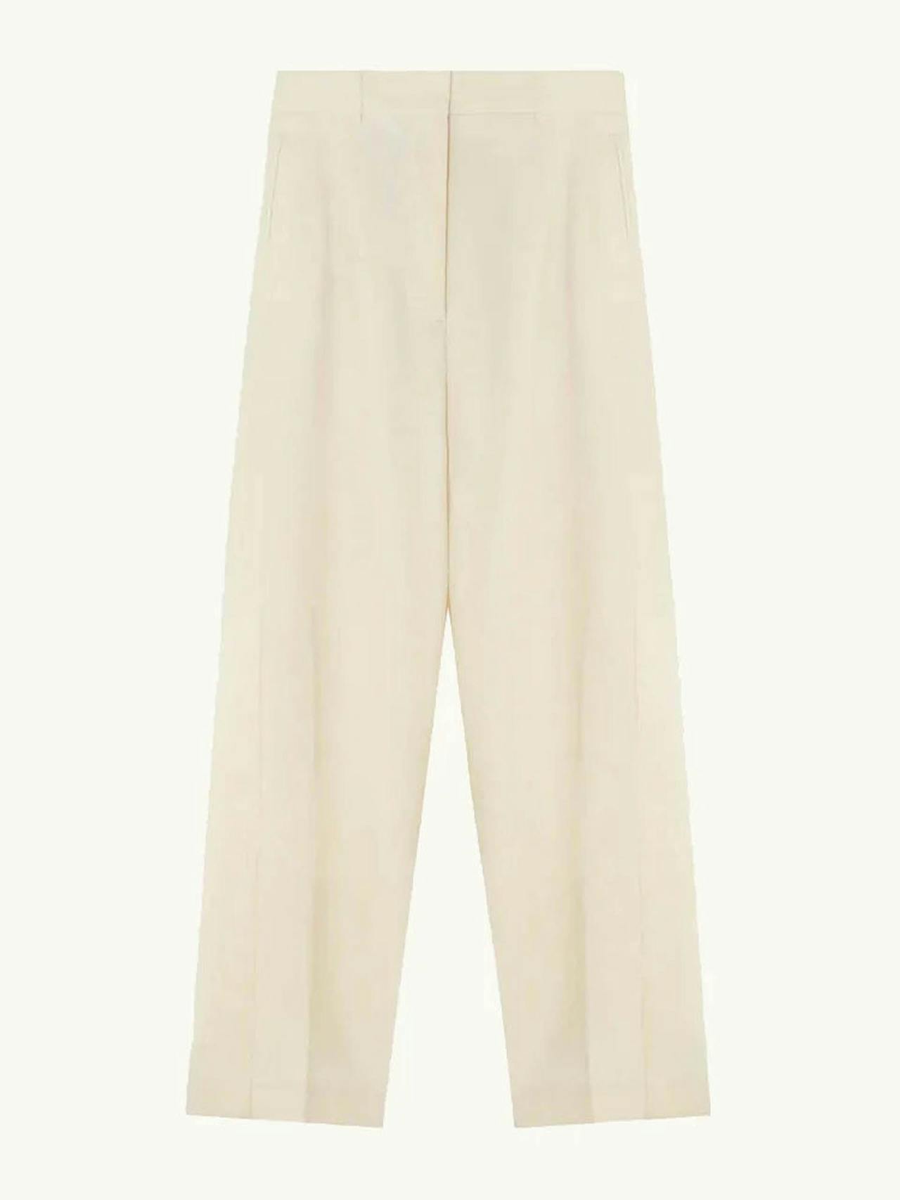 Ivory Harry tuxedo trousers Trousers & Shorts Racil    - Collagerie