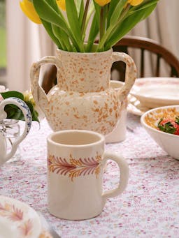 Heather breakfast mug Tabletop Ceramic Sharland England    - Collagerie