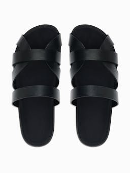 Black Ibor flats Platfrom Sandal NEOUS    - Collagerie