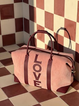 The love weekend bag Bags London Velvet    - Collagerie