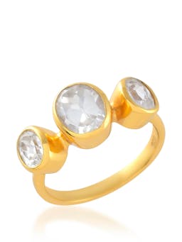 Clear Isla ring Rings Shyla Jewellery    - Collagerie