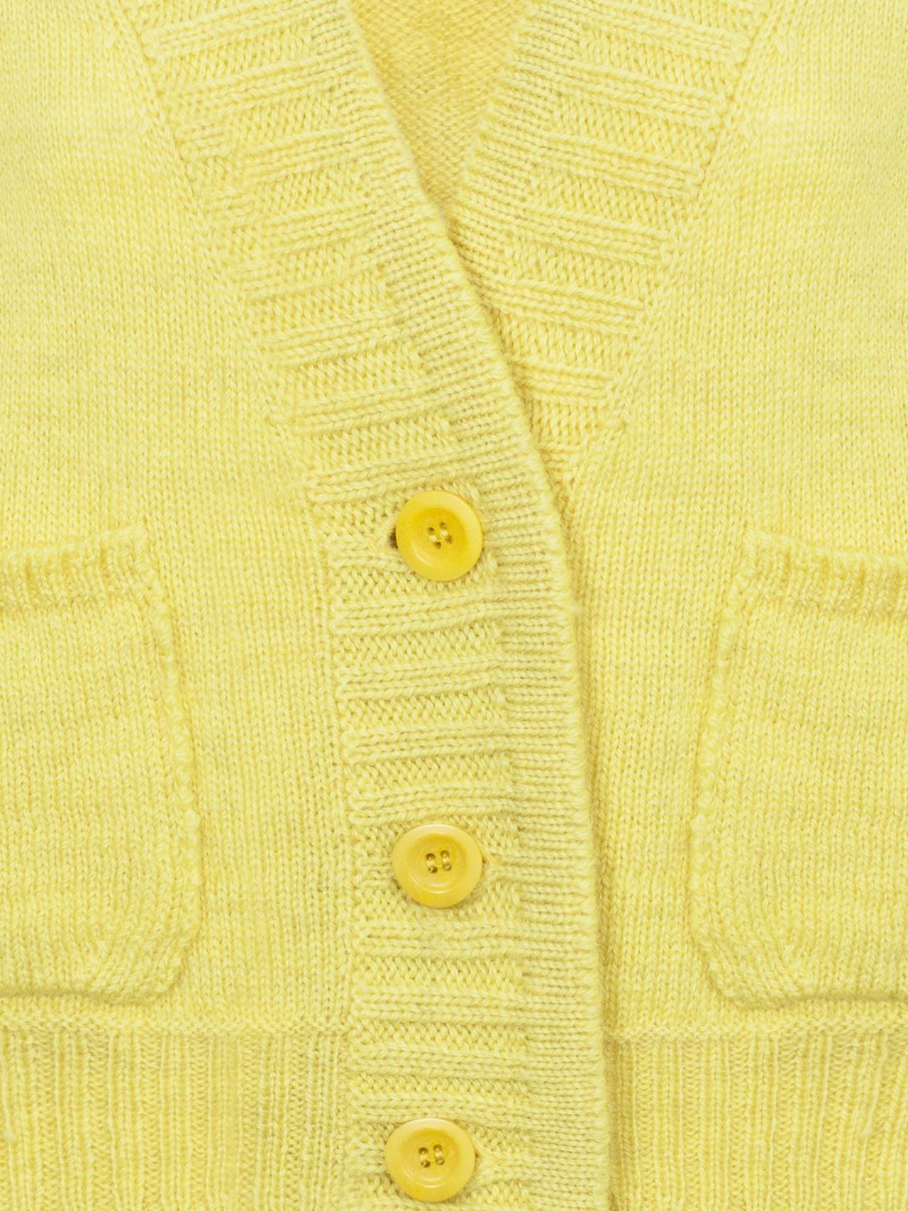 Lemon wool Ingleton cardigan Clothing Herd    - Collagerie