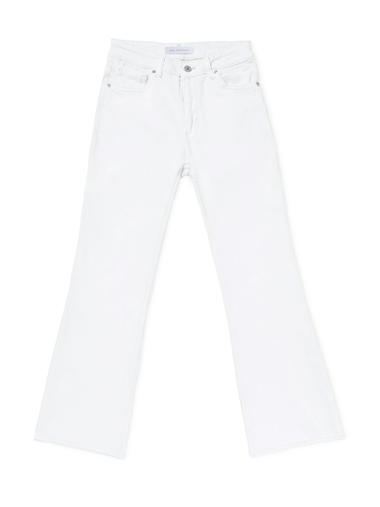 Isabelle cropped kick flare jean