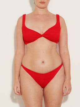 Red Juno bikini Bikini Hunza G    - Collagerie