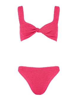 Metallic raspberry Juno bikini Bikini Hunza G    - Collagerie