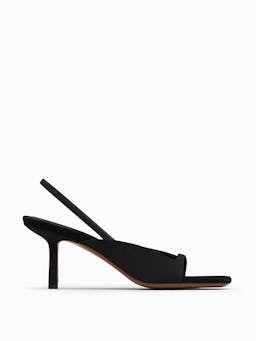 Kamui heel, black 65mm sandals NEOUS    - Collagerie