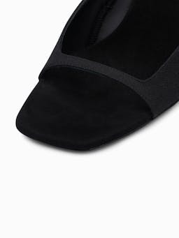 Kamui heel, black 65mm sandals NEOUS    - Collagerie