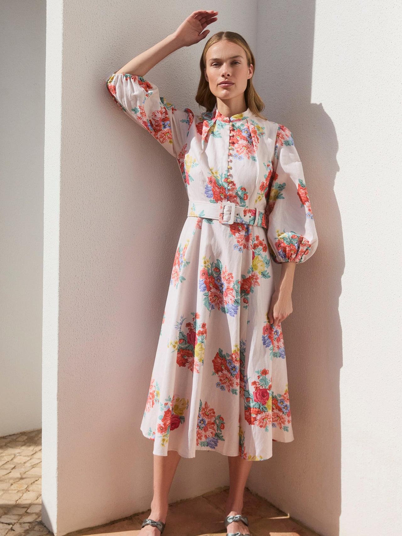 Deia garden floral dress DRESSES Beulah London    - Collagerie