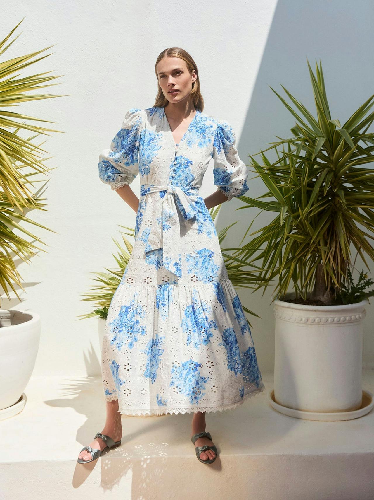 Celeste garden floral dress DRESSES Beulah London    - Collagerie